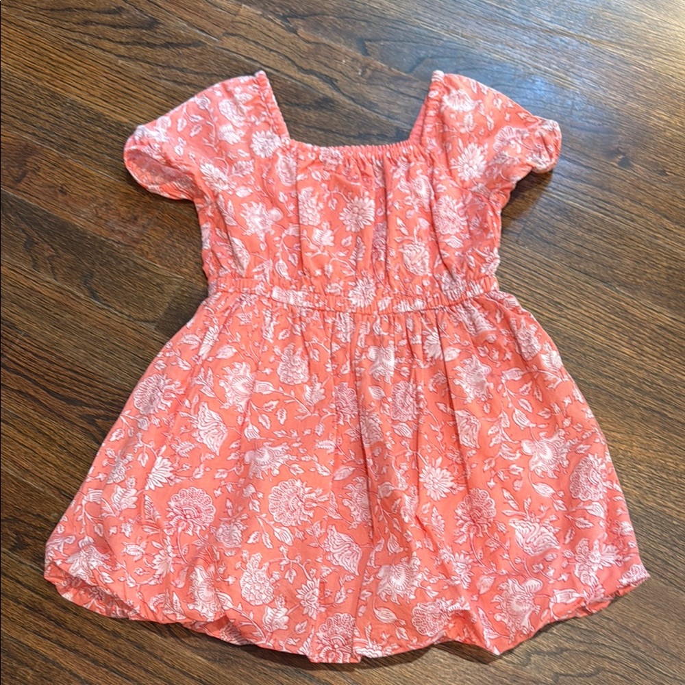 Crewcuts Pink Puff Sleeve Sundress